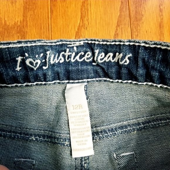 Justice brand denim capri pants. - Picture 5 of 5